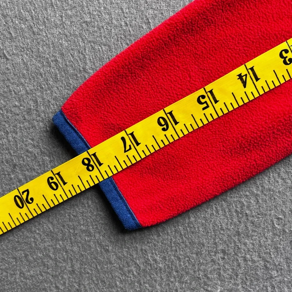 OshKosh B'gosh Boys Fleece Hoodie Polyester 2T Colorblock Red Grey Zip Jacket